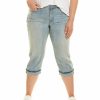 Jeans Nydj | Nydj Plus Marilyn Crop Cuff Jean Women Jeans