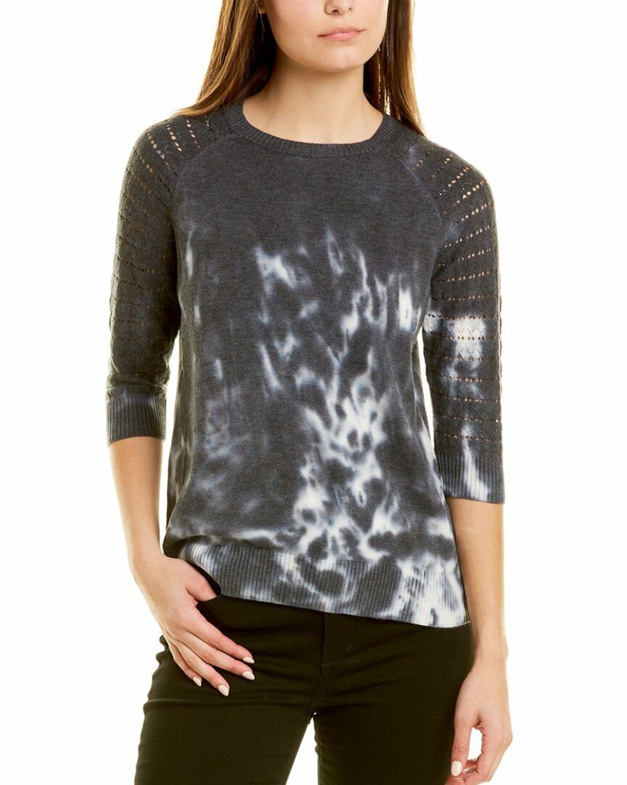 Sweaters & Knits Nydj | Nydj Pointelle Pullover Women Sweaters & Knits