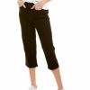 Jeans Nydj | Nydj Black Straight Crop Jean Women Jeans