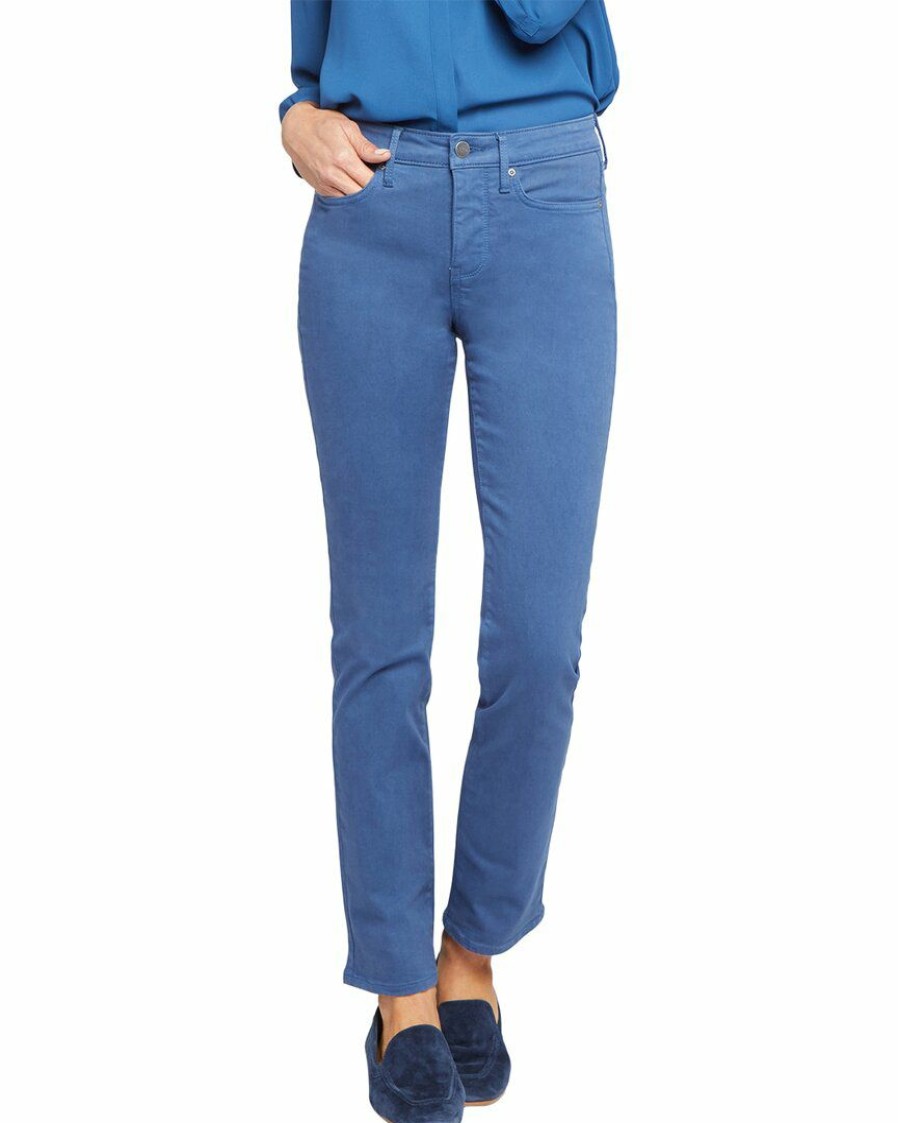 Jeans Nydj | Nydj Sheri Deja Blue Slim Leg Jean Women Jeans