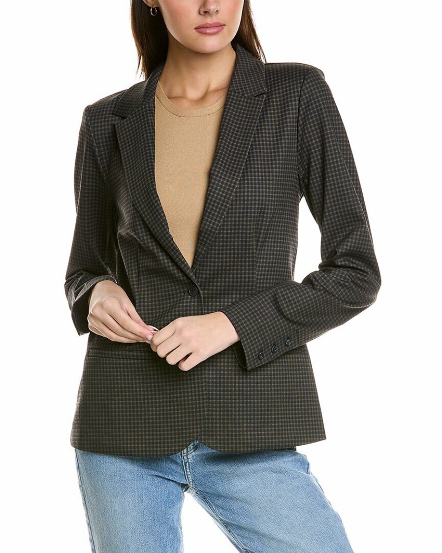 Suits & Separates Nydj | Nydj Ponte Blazer Women Suits & Separates