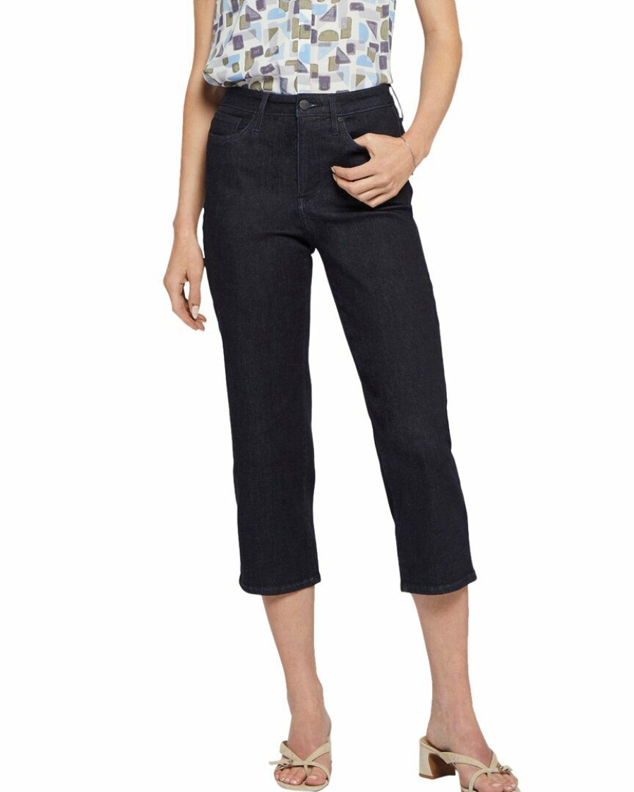 Jeans Nydj | Nydj Joni High-Rise Relaxed Capri Women Jeans