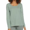 Tops Nydj | Nydj Scoop Neck T-Shirt Women Tops