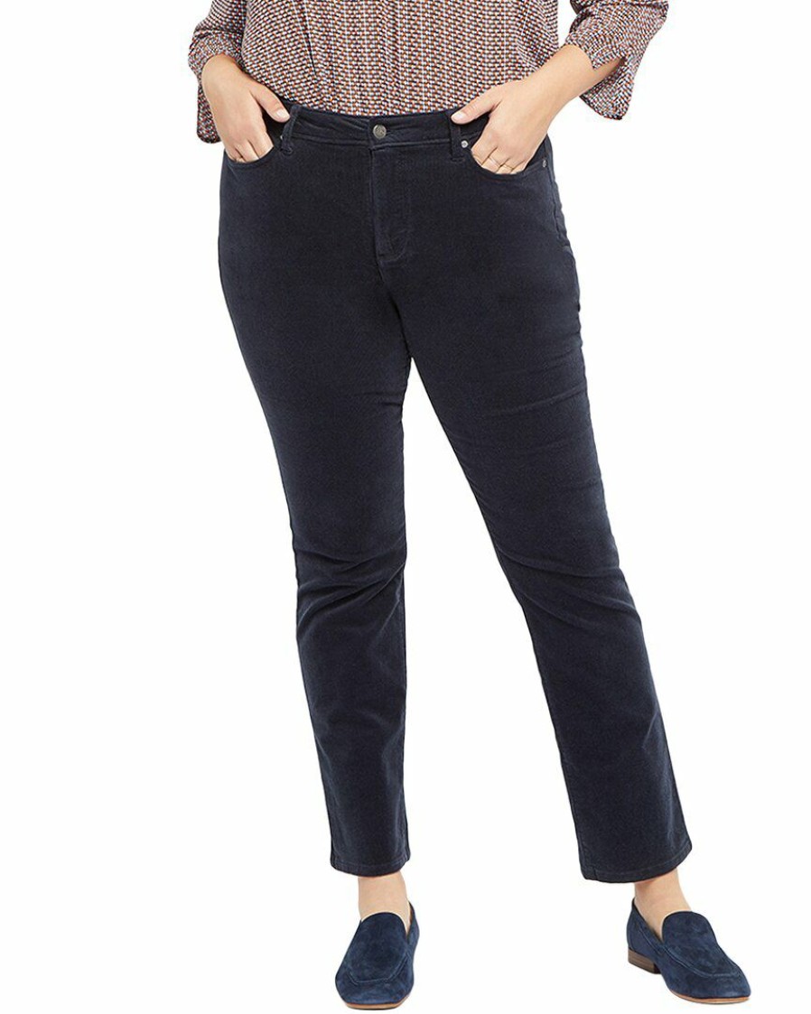 Jeans Nydj | Nydj Plus Sheri Slim Leg Jean Women Jeans