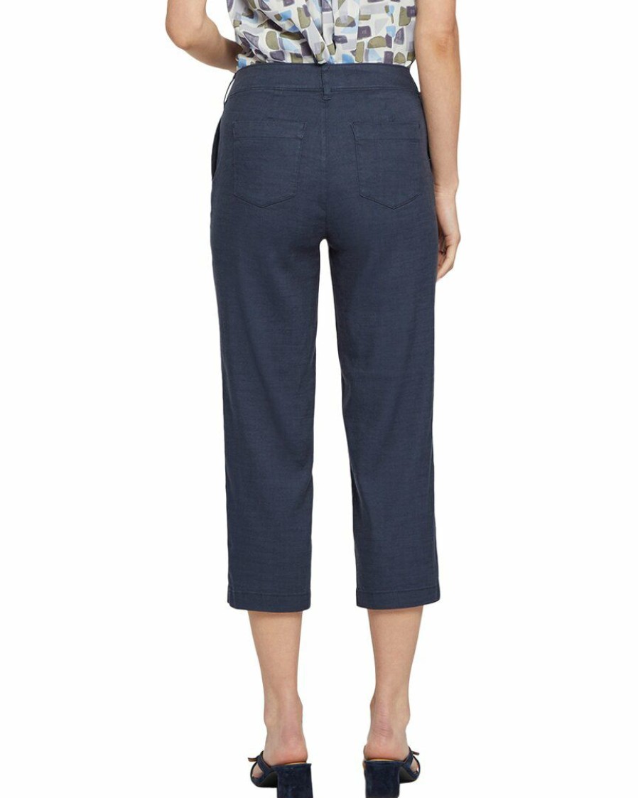 Pants Nydj | Nydj Utility Linen-Blend Pant Women Pants