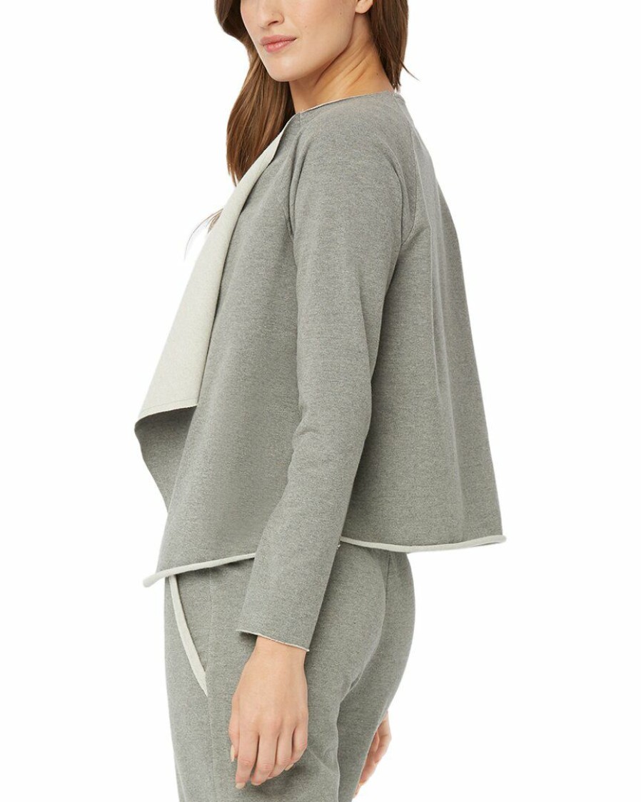 Sweaters & Knits Nydj | Nydj Open Front Sweatshirt Women Sweaters & Knits