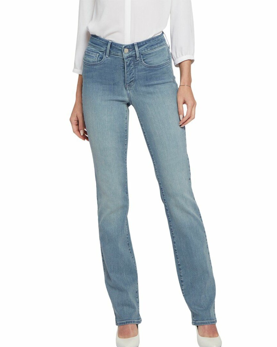 Jeans Nydj | Nydj Marilyn Thistle Falls Straight Leg Jean Women Jeans