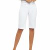 Shorts Nydj | Nydj Tailored Bermuda Short Women Shorts