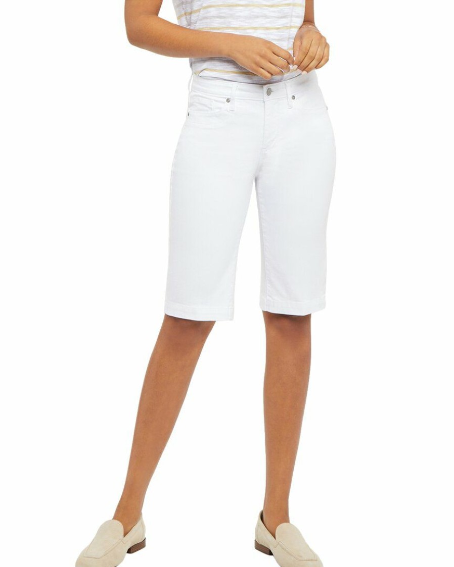 Shorts Nydj | Nydj Tailored Bermuda Short Women Shorts