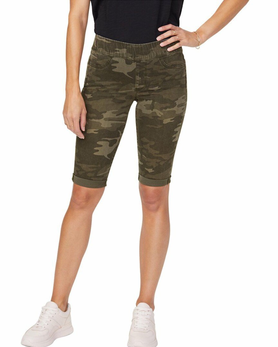 Shorts Nydj | Nydj Pull-On Short Women Shorts