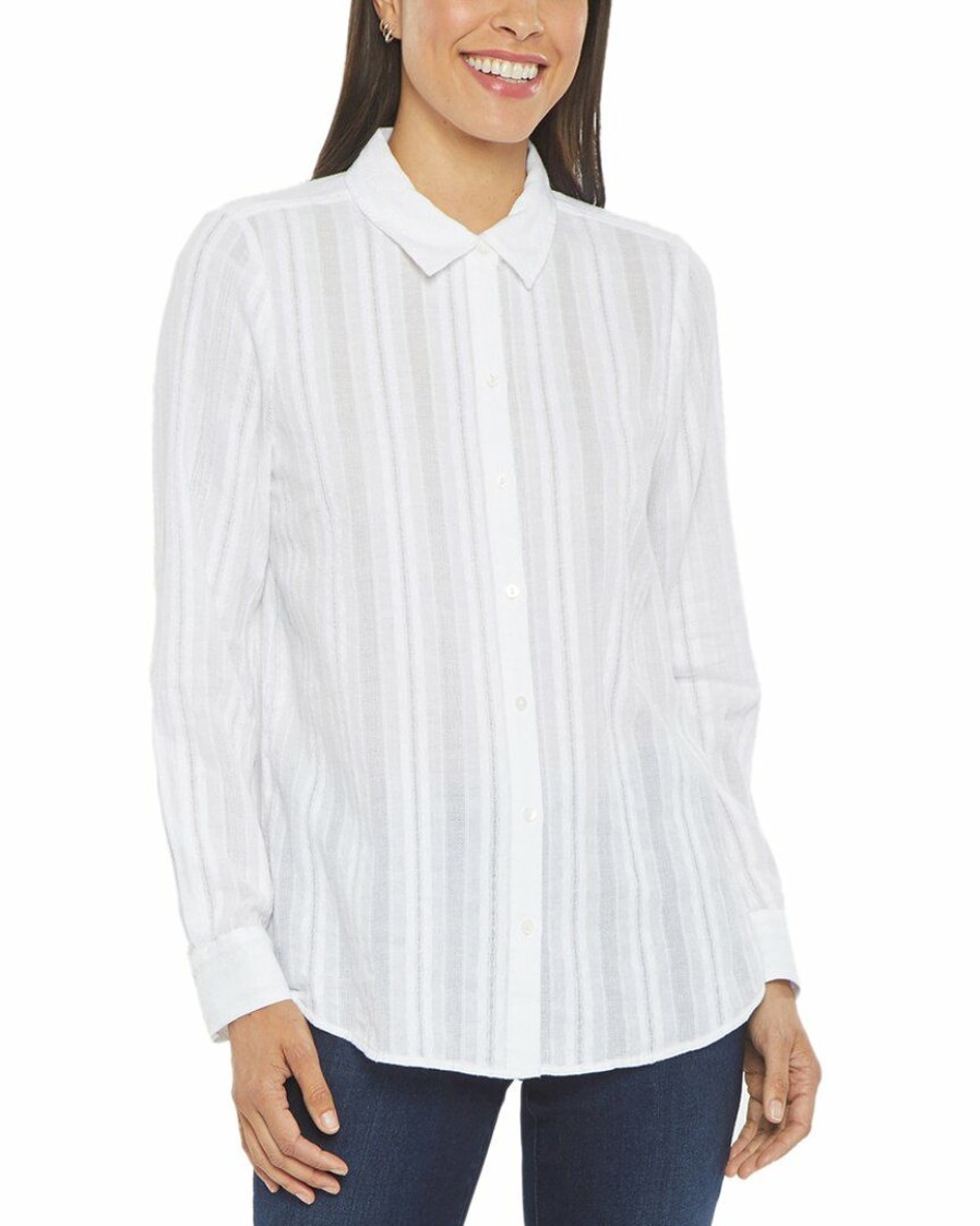 Tops Nydj | Nydj Everyday Shirt Women Tops