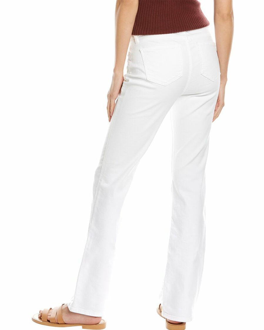 Jeans Nydj | Nydj Marilyn Optic White Straight Jean Women Jeans