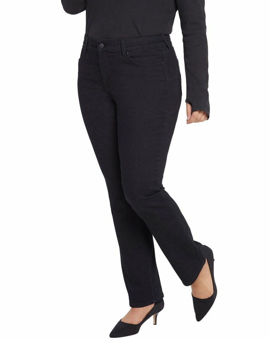 Jeans Nydj | Nydj Plus Marilyn Straight Leg Jean Women Jeans