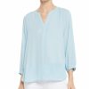 Tops Nydj | Nydj Pintuck Blouse Women Tops