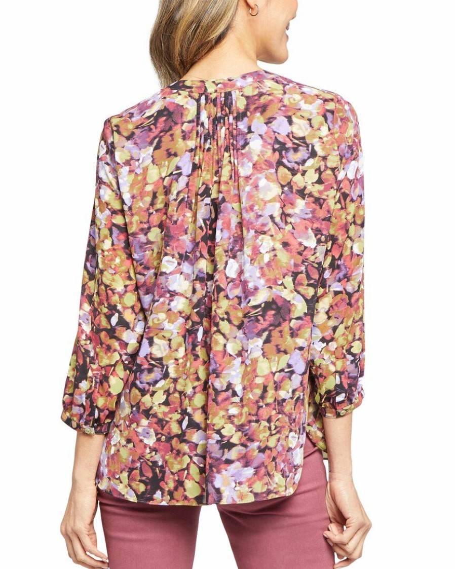 Tops Nydj | Nydj Pintuck Blouse Women Tops