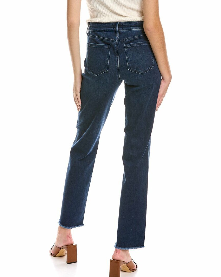 Jeans Nydj | Nydj Mid Rise Relaxed Straight Leg Jean Women Jeans