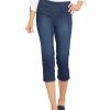 Jeans Nydj | Nydj Pull On Dakota Crop Jean Women Jeans