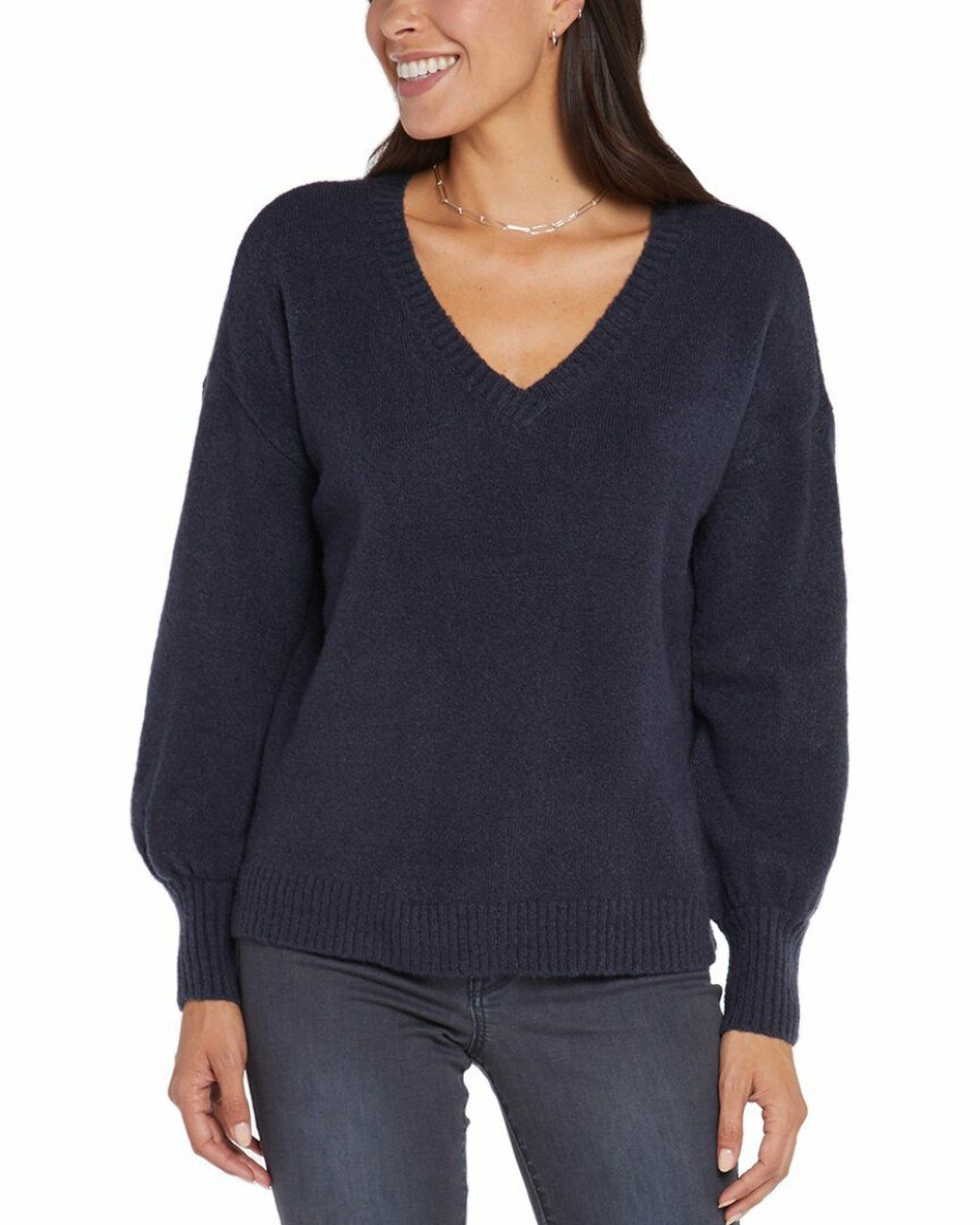 Sweaters & Knits Nydj | Nydj V-Neck Sweater Women Sweaters & Knits