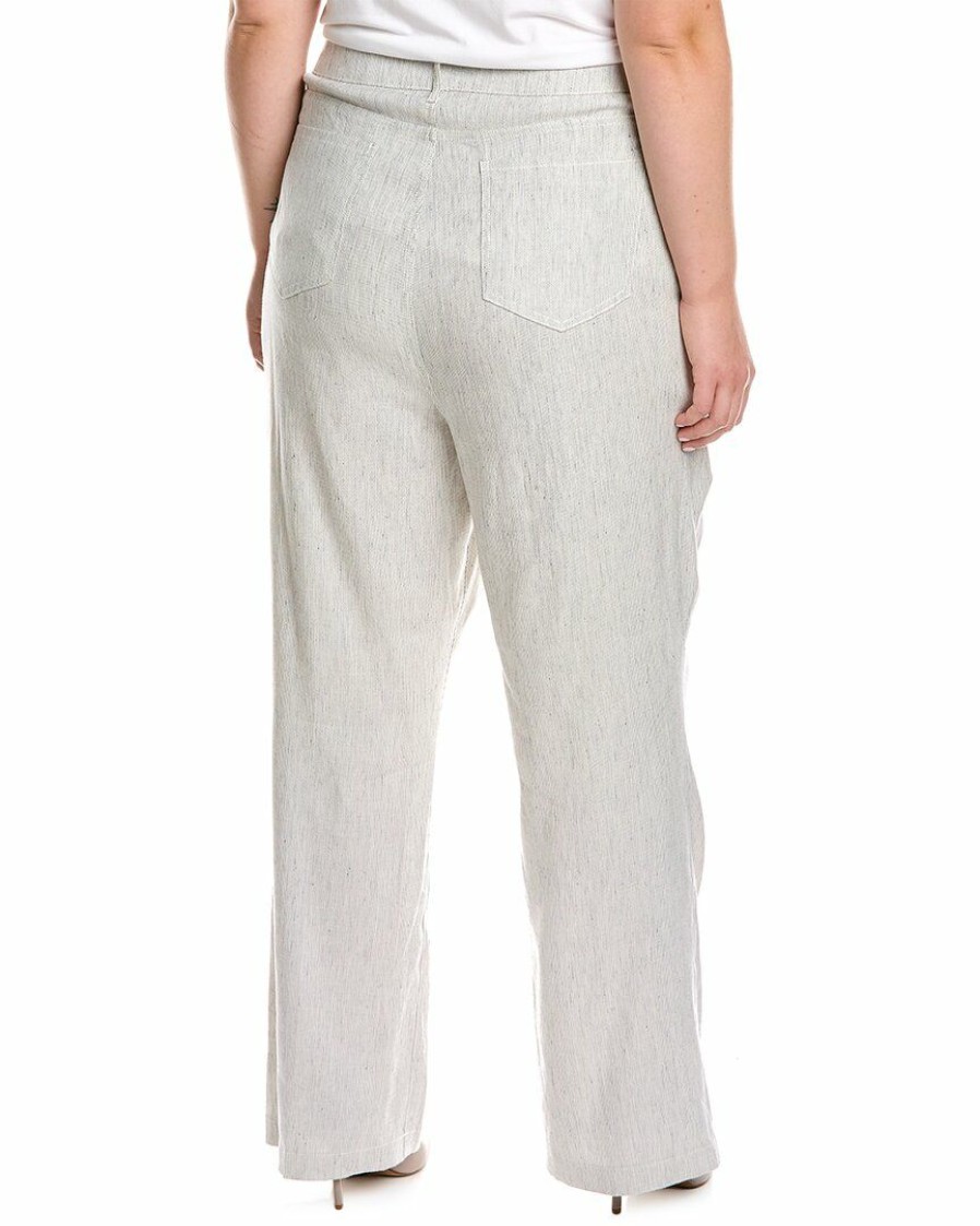 Pants Nydj | Nydj Linen-Blend Trouser Women Pants