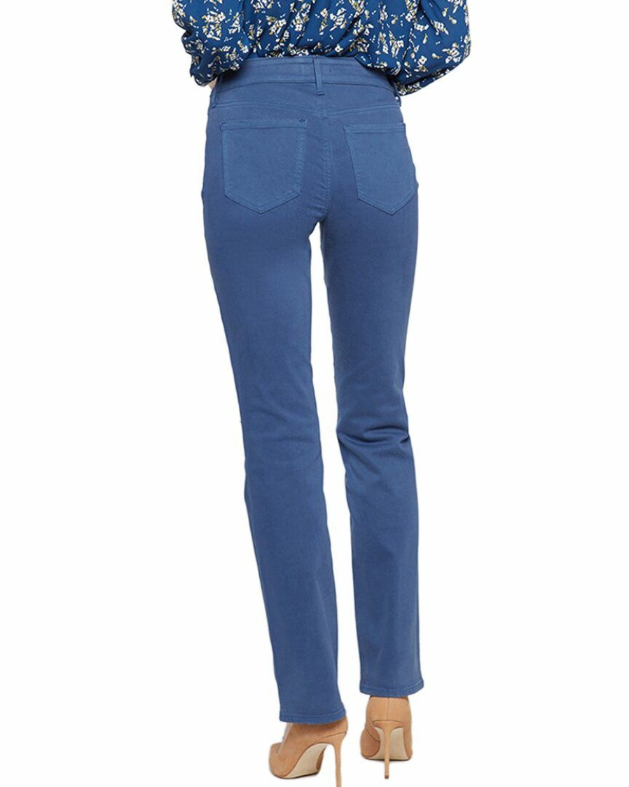 Jeans Nydj | Nydj Marilyn Deja Blue Straight Leg Jean Women Jeans