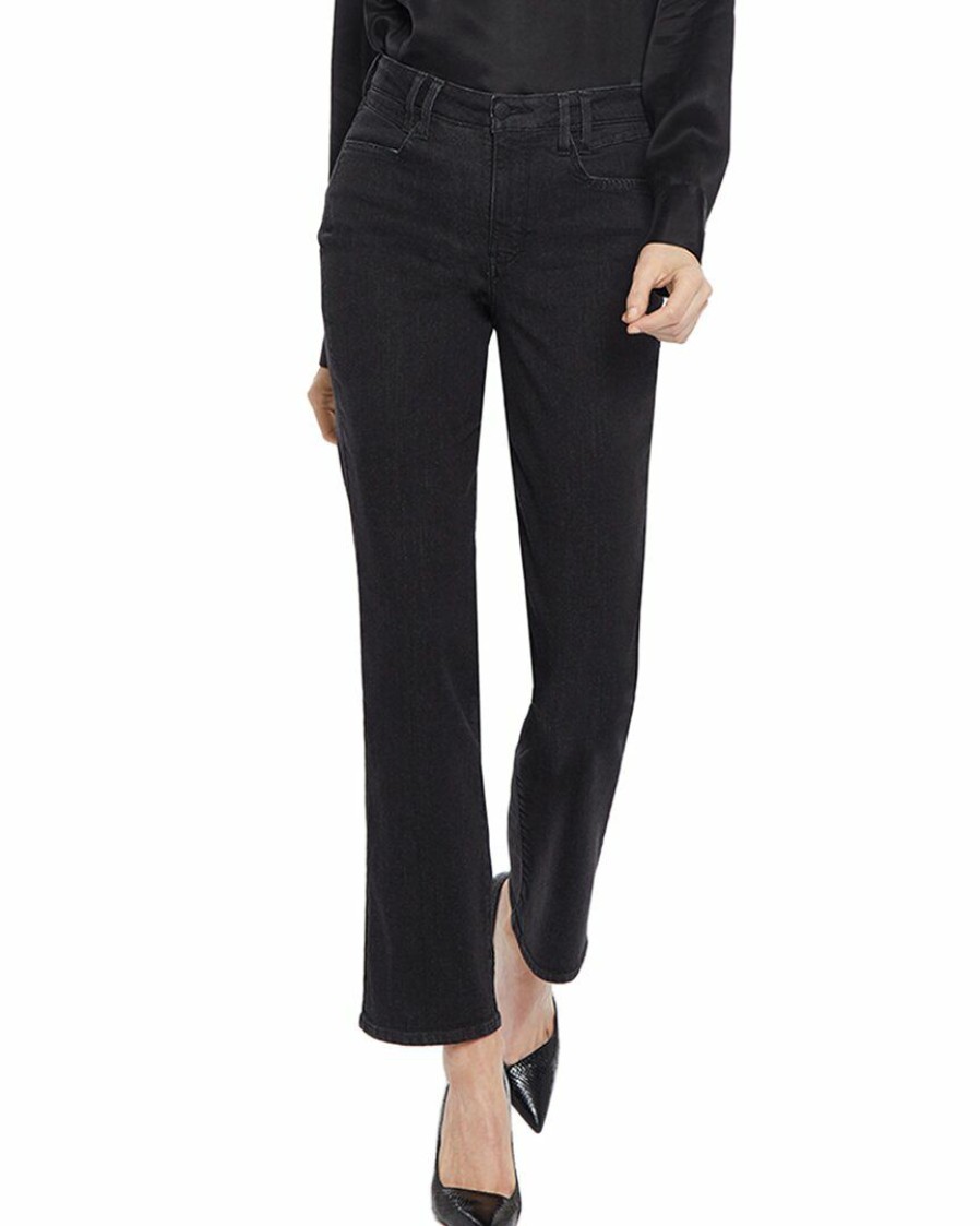 Jeans Nydj | Nydj Relaxed Straight Ankle Pant Women Jeans