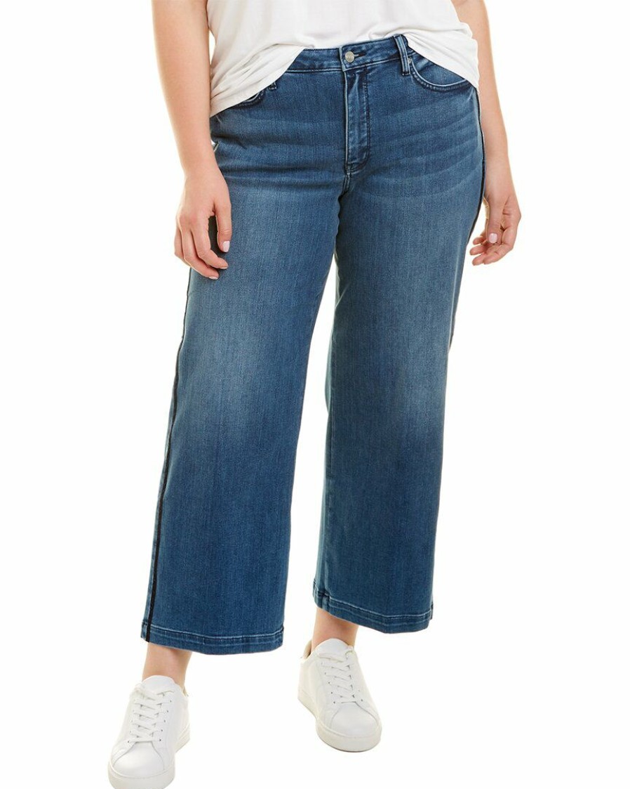 Jeans Nydj | Nydj Plus Teresa Ankle Satin Pant Women Jeans