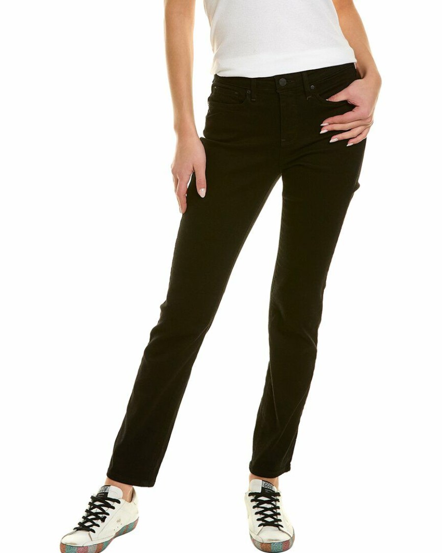 Jeans Nydj | Nydj Sheri Black Slim Jean Women Jeans