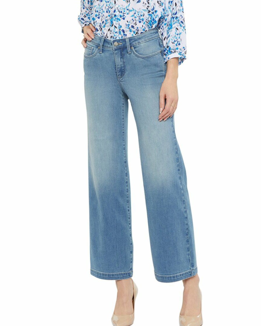 Jeans Nydj | Nydj Teresa Wide Leg Ankle Jean Women Jeans