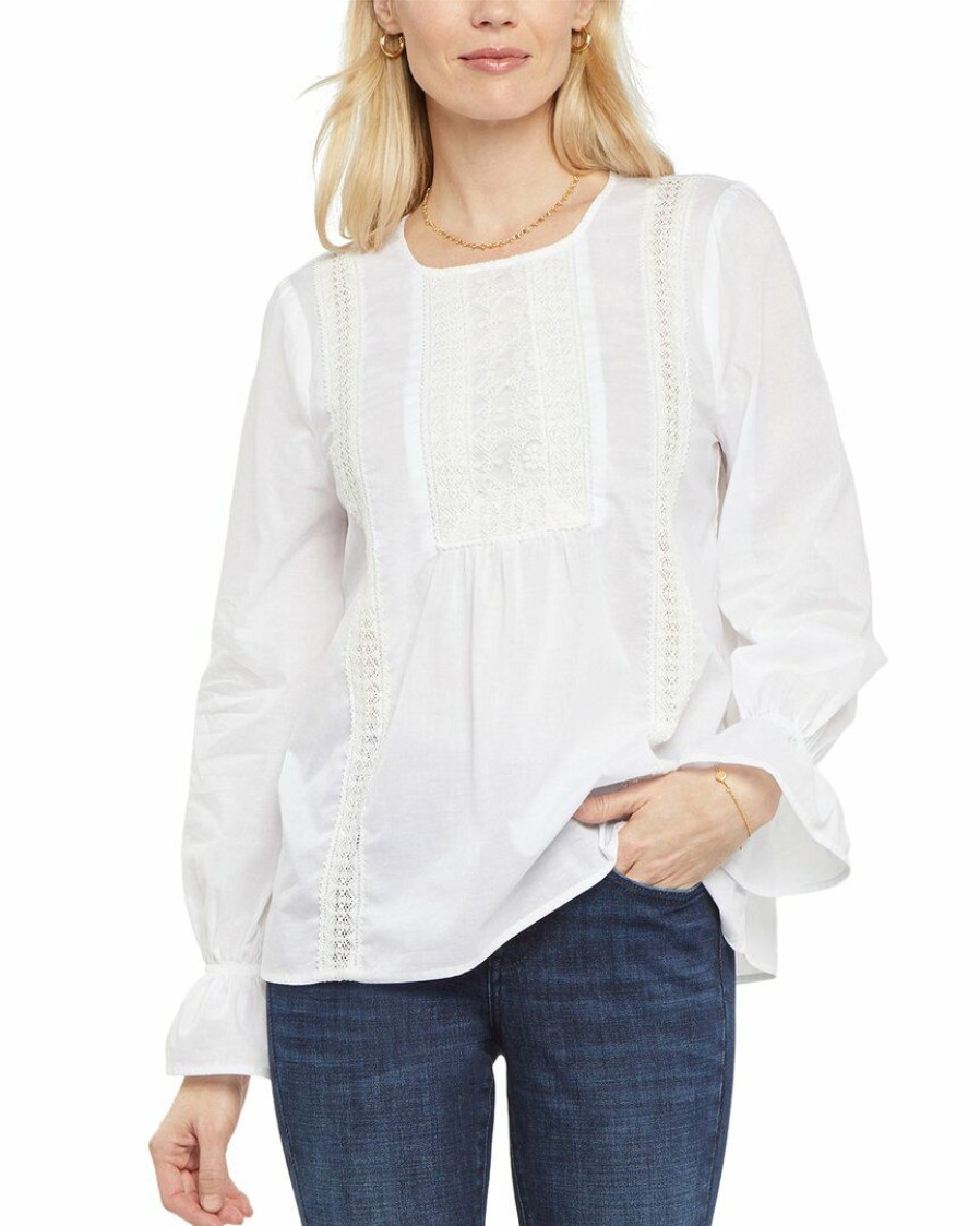 Tops Nydj | Nydj Victoria Blouse Women Tops