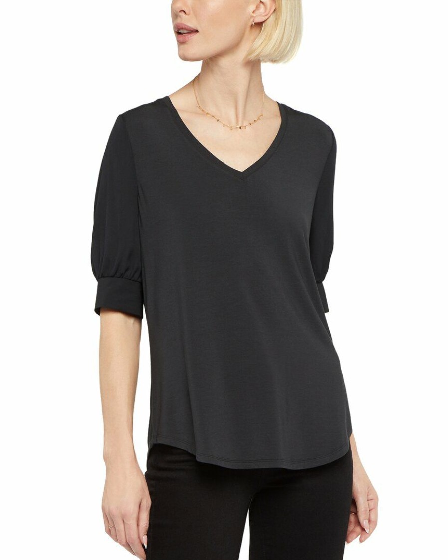 Sweaters & Knits Nydj | Nydj Poet Elbow Sleeve T-Shirt Women Sweaters & Knits