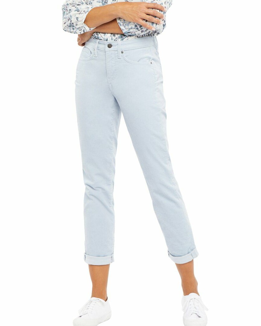 Jeans Nydj | Nydj Margot Arctic Ice Corduroy Girlfriend Jean Women Jeans